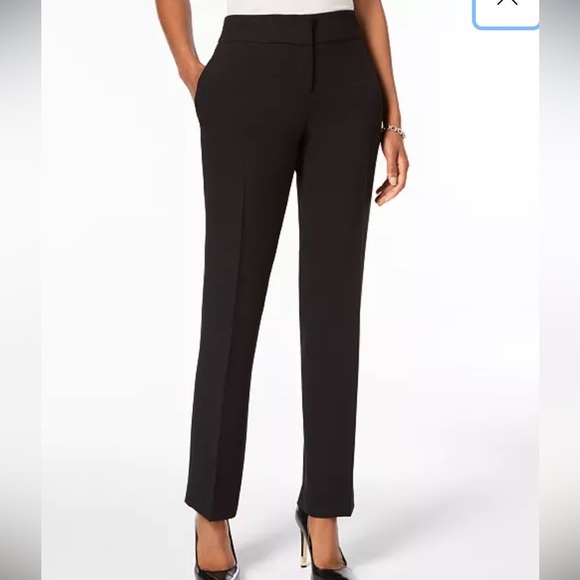 Kasper
Women's Stretch-Crepe Straight-Leg Pants - Picture 1 of 4